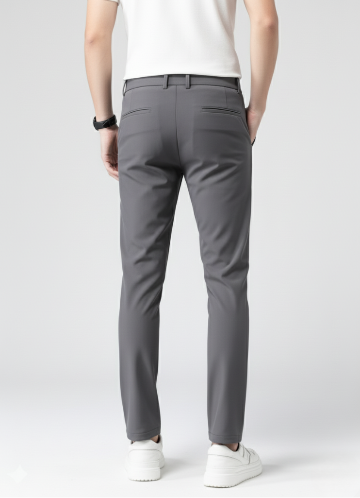 Men's Slim Fit Flat Front Chinos