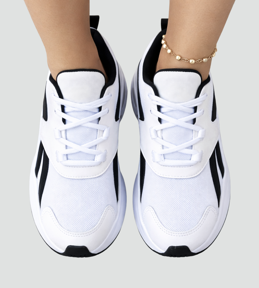 Women's Orthopedic Lace-Up Air Cushioned Sneakers