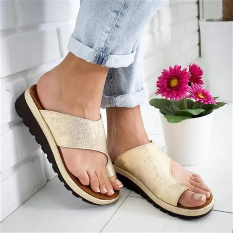 Women's Orthopedic Toe Separator Platform Comfortable Sandals