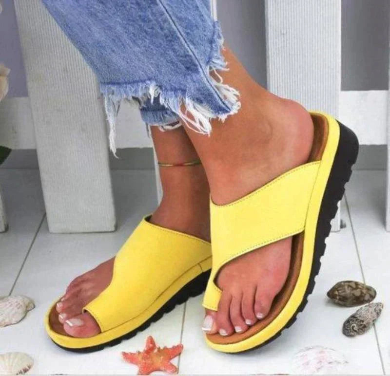 Women's Orthopedic Toe Separator Platform Comfortable Sandals