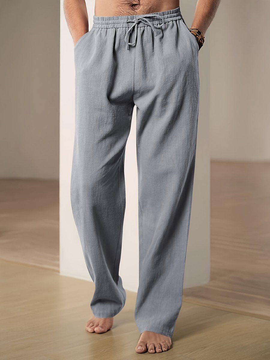 Men’s Casual Loose - Fit Trousers – Relaxed Silhouette for Everyday Comfort