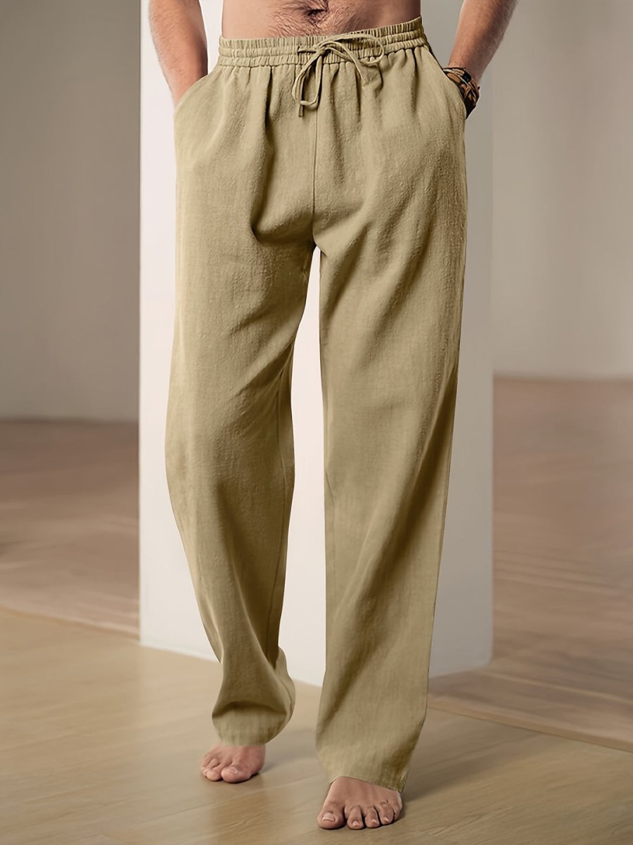 Men’s Casual Loose - Fit Trousers – Relaxed Silhouette for Everyday Comfort