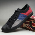 Men's Low - Top Colour - Block Sneakers – Casual Lace - Up Everyday Style