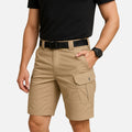 Men's Multi - Pocket Tactical Cargo Shorts with Belt