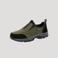 Men’s Slip - On Low - Top Shoes with Elastic Side Panels and Textured Sole