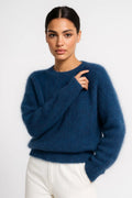 Women’s Crewneck Sweater – Soft Lightweight Knit for Everyday Comfort
