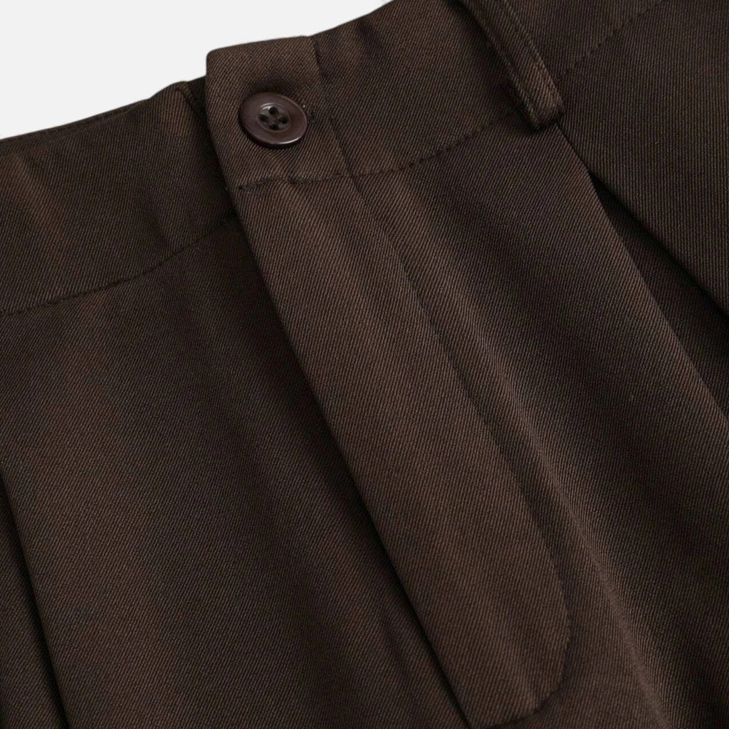 Women’s High - Waist Pleated Wide - Leg Pants with Tailored French - Inspired Silhouette