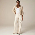 Women’s High - Waist Wide - Leg Jeans – Structured Tailored Fit Denim Pants